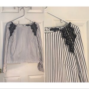 The Limited Striped Blouse
